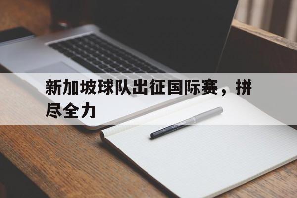 新加坡球队出征国际赛，拼尽全力